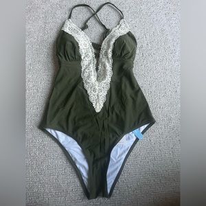 NWT Cupshe Olive One Piece